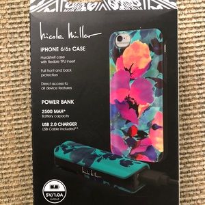Nicole Miller Other - Nicole Miller iPhone 6 case & 2500maH power bank Nicole Miller Other - Nicole Miller iPhone 6 case & 2500maH power bank